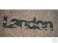 Custom 9 Letter Camouflage Name Word Camo Wall Plaque  
