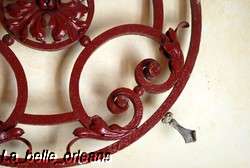 SUPERB FRENCH WROUGHT IRON ROUND WINDOW COVER. L@@K  