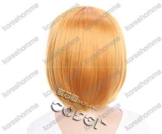 Death Note Mello Need Cut for us Cosplay Wig 30cm Brown Short BOB 