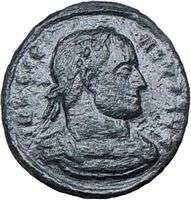 LICINIUS I 319AD Ancient Roman Coin ZEUS on EAGLE rare  