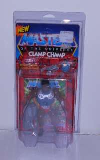 1987 Clamp Champ MOC in Protective Clamshell Case MOTU Carded Vintage 