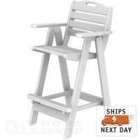 Polywood Nautical Bar Stool Chair 100% Recycled Plastic 845748001717 