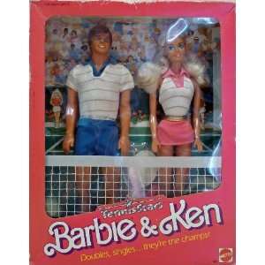 Tennis Star Barbie & Ken 1988  Spielzeug