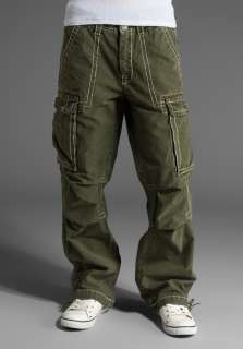 TRUE RELIGION Anthony Cargo Pant in Army  