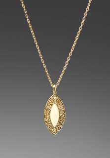 BELLE NOEL Nugget Ivory Marquis Pendant in Gold/Ivory at Revolve 