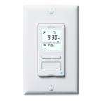    Economy Programmable In Wall Timer Switch, White customer 