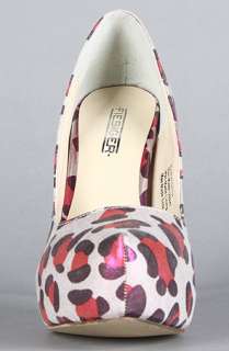 Fiebiger The Metallic Leopard Shoe in Pink  Karmaloop   Global 