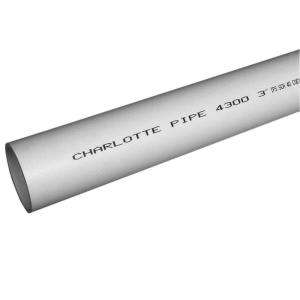 Charlotte Pipe TrueFit 3 In. X 2 Ft. PVC Schedule 40 Foam Core Pipe 