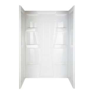 ASB Firenze 34 In. X 48 In. X 73 1/2 In. 3 Piece Direct to Stud Shower 