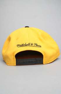 Mitchell & Ness The Pittsburgh Penguins Sharktooth Snapback Hat in 