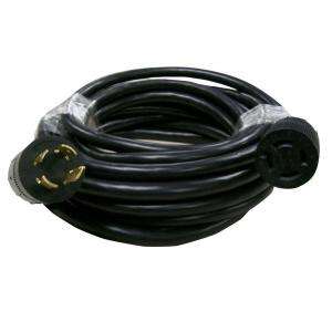   Generator 20 Amp 4 Prong Extension Cord G20A25FT4P at The Home Depot