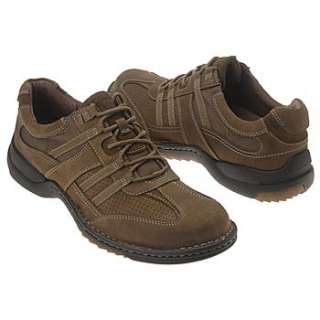 Mens Clarks Crossfire` Brown Nubuck Shoes 
