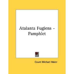   Fugiens   Pamphlet  Count Michael Maier Englische Bücher