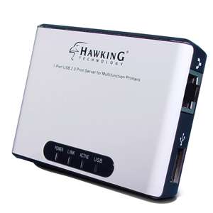 Hawking HMPS1U Print Server for Multifunction Printers   USB 2.0 at 