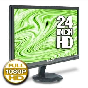 Sceptre X240BVFHD 24 LCD HDTV   1080p, 1920x1080, 40001 Dynamic, 1000 