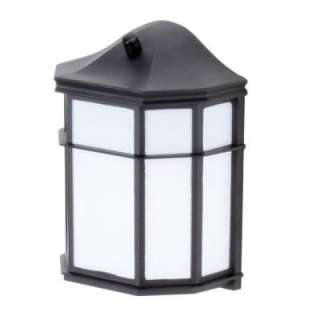 Efficient Lighting Timeless Wall Mount Outdoor Powder Coated Black 