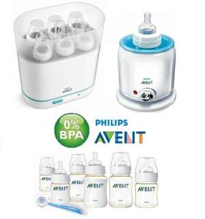 AVENT PHILIPS Baby Erstausstattung Set 3 BPA frei  