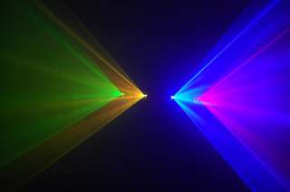   New 800mW RGYB 4 Lens Stage DJ Laser Disco Party Light DMX  