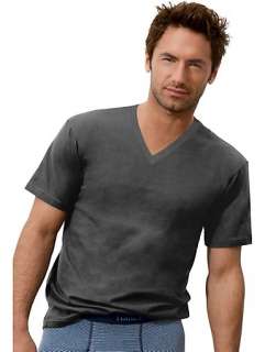  Classics Mens Comfort Cool TAGLESS® V Neck T Shirt   style 6882