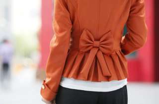   New Brand Charming Elegant Fashionable Slim Short pattern Coat N3 8062
