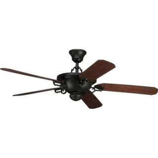 Thomasville Lighting Meeting Street 58 In. Forged Black Ceiling Fan 