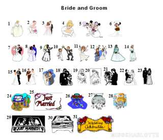 100 Custom Personalized Folded Wedding Programs  
