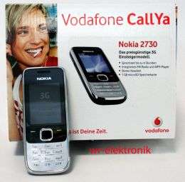 Nokia 2730 Vodafone CallYa Paket NEU Händler PrePaid 6438158121867 