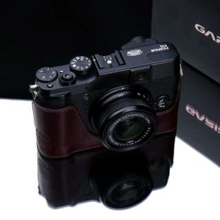 Gariz New full leather camera case for fuji Fujifilm Finepix X10 