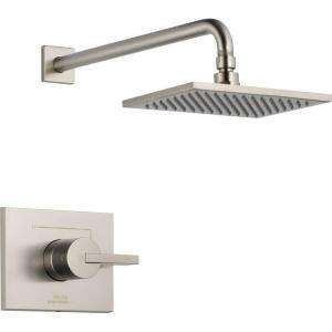   Vero Single Handle 1 Spray Raincan Shower Only Faucet in Stainless