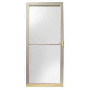    Storing Storm Door with Brass Hardware HD20SS36SA 
