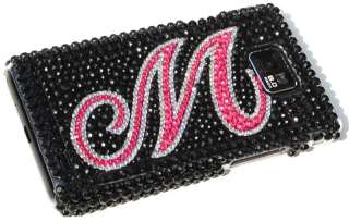 Samsung Galaxy S2 i9100 STRASS HARD Cover HÜLLE Bling  