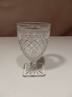 MISS AMERICA 3 OUNCE WINE GOBLETS VERY NICE CLEAR  