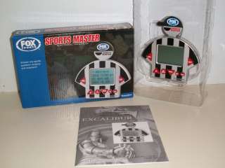  ELECTRONIC HANDHELD GAME UP FOR BID OR SALE IS   FOX SPORTS   SPORTS 