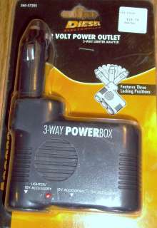 WAY 12 VOLT ACCESSORY OUTLET, POWER BOX  