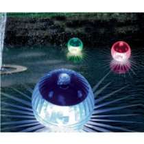 4x schwimmende solar beleuchtung fuer teich swimmingpool von krueger 