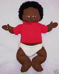 Doll   Black 13 Cloth   Sculpted Baby Boy  