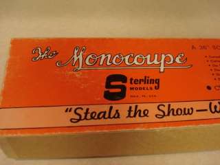 STERLING MONOCOUPE CONTROL LINE MODEL AIRPLANE KIT **  