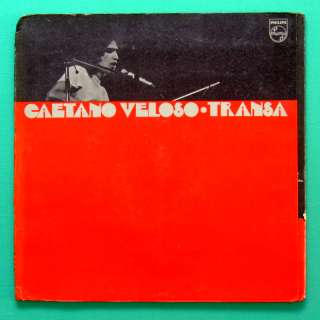 LP CAETANO VELOSO TRANSA TRIFOLD 1972 GAL MACALE BRAZIL  