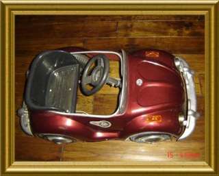   SPORTSTERS CIRCA 1950S LARGE CHILD PEDAL TOY CAR A BEAUTY.  