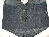 Bebe Womens Halter Top Sz Large L Black S7569 Net Shirt  