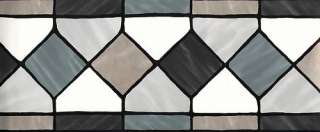 WALLPAPER BORDER STAINED GLASS WINDOW LOOK  