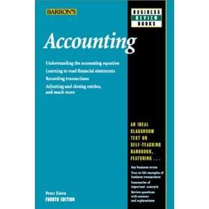  Accounting (Barrons Business Review) [Paperback] Peter 