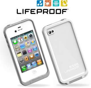 Lifeproof Gen2 Case Genuine White iPhone 4 / 4S Waterproof New In Box 