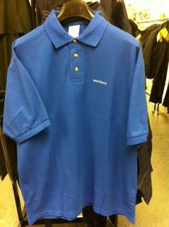 This Listing is for genuine blue Fruit Of The Loom Railtrack polo 