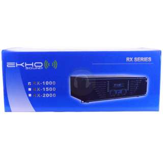 Ekho SM15 15 500W PA DJ Disco Speakers 1000W Semi Pro Amplifier 