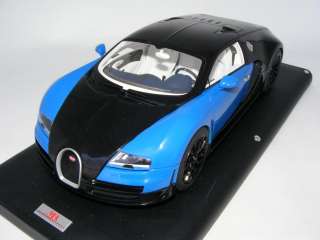   1/18 MR Bugatti Veyron SuperSport Bugatti Blue and Black
