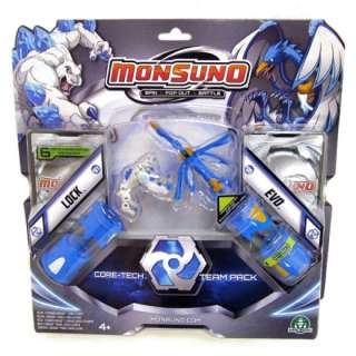 Monsuno  Team Pack   Core Tech #01 Lock and #09 Evo  