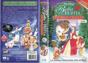 La bella e la bestia un magico natale (1998) VHS  