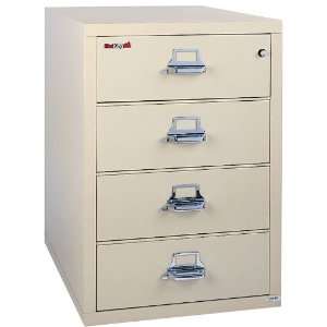  FireKing 4 Drawer 31 inch Lateral Fireproof File Office 