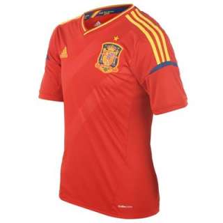 BNWT ADIDAS NATIONAL SPAIN HOME RED EURO 2012 /2013 FOOTBALL SHIRT 